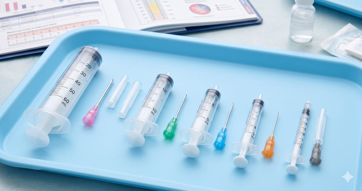 "Insulin and diabetic syringes: units, gauge and reading the barrel"