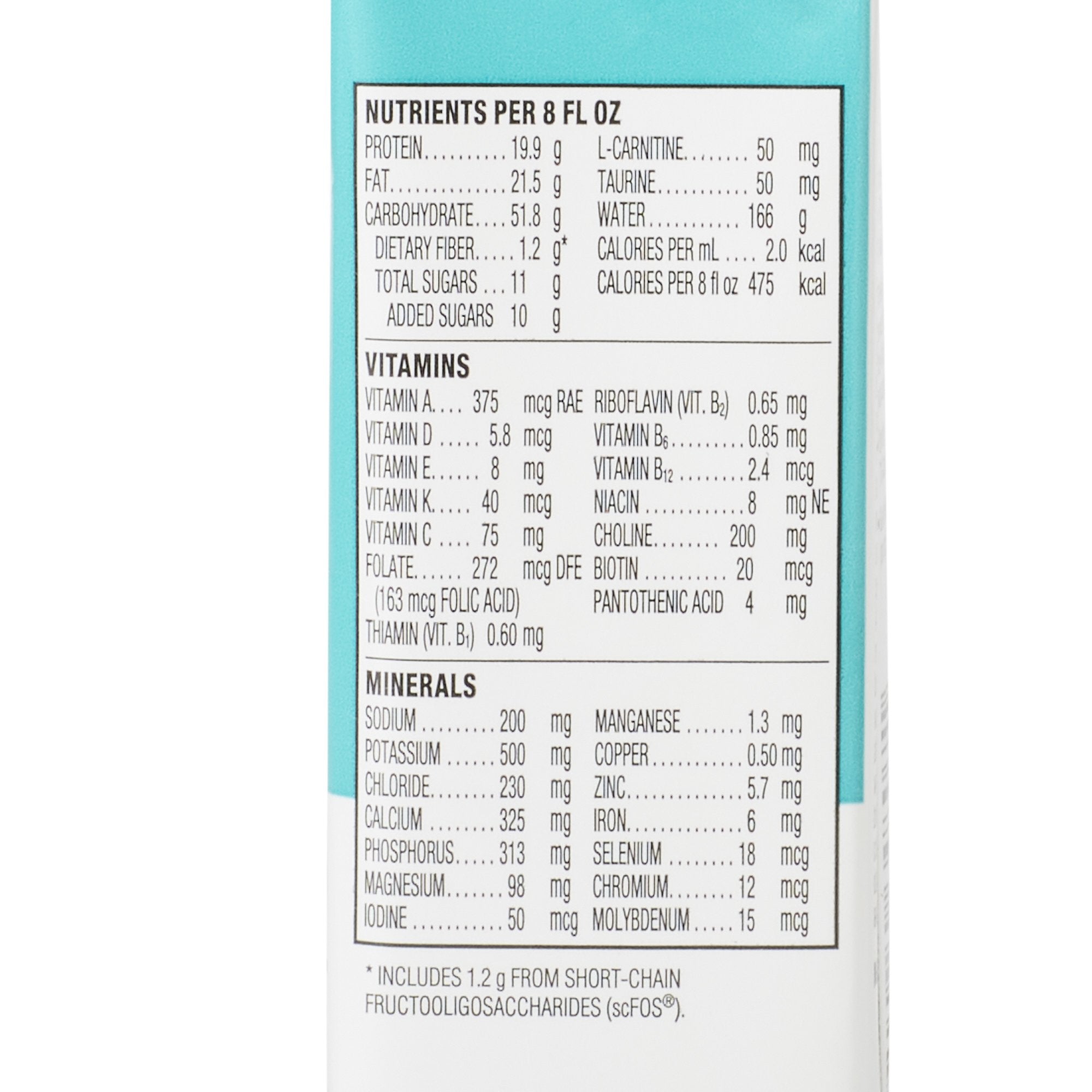 TwoCal® HN Vanilla Flavor Liquid 8 oz. Reclosable Carton