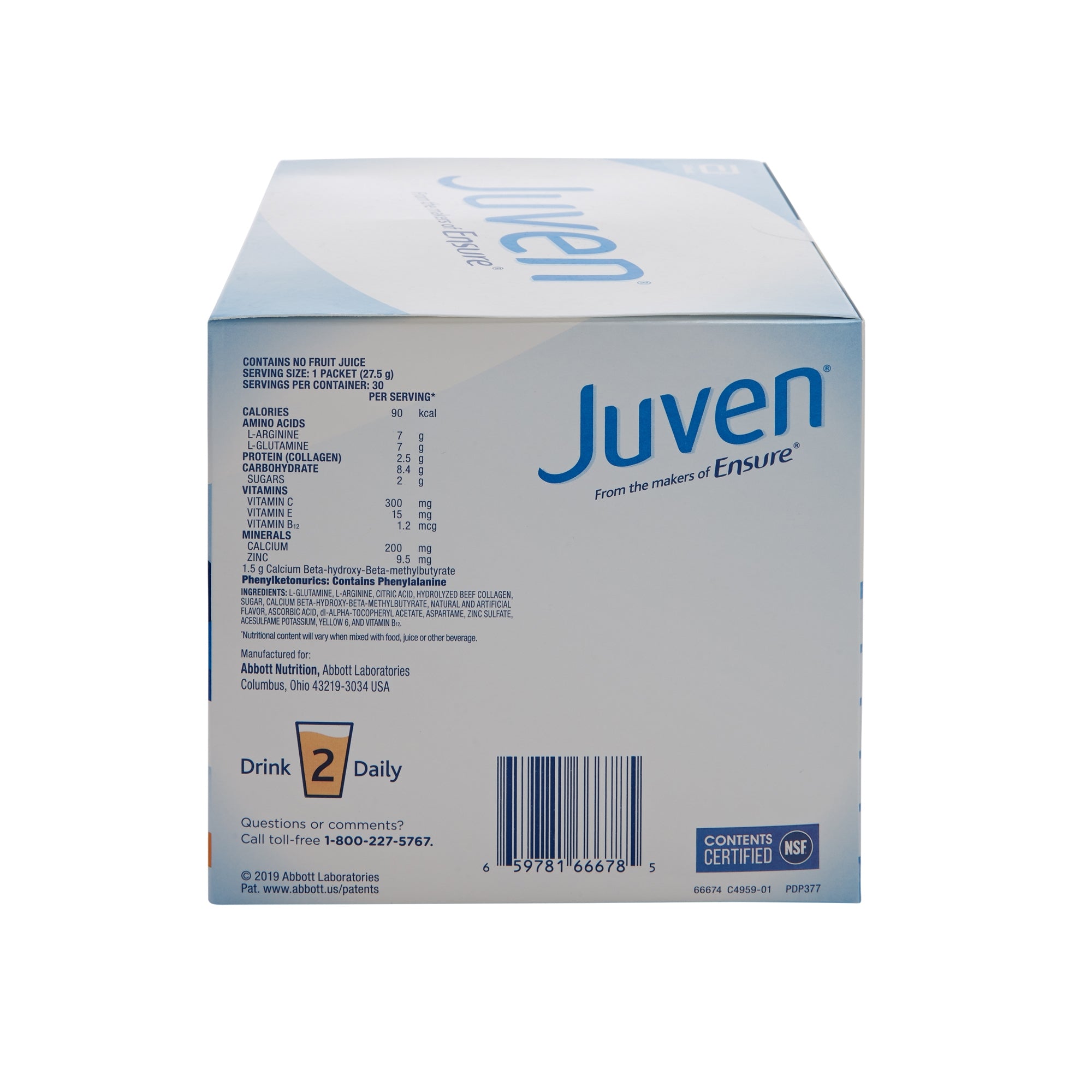 Juven Therapeutic Nutrition Powder,  Orange Flavor , 27.5gm