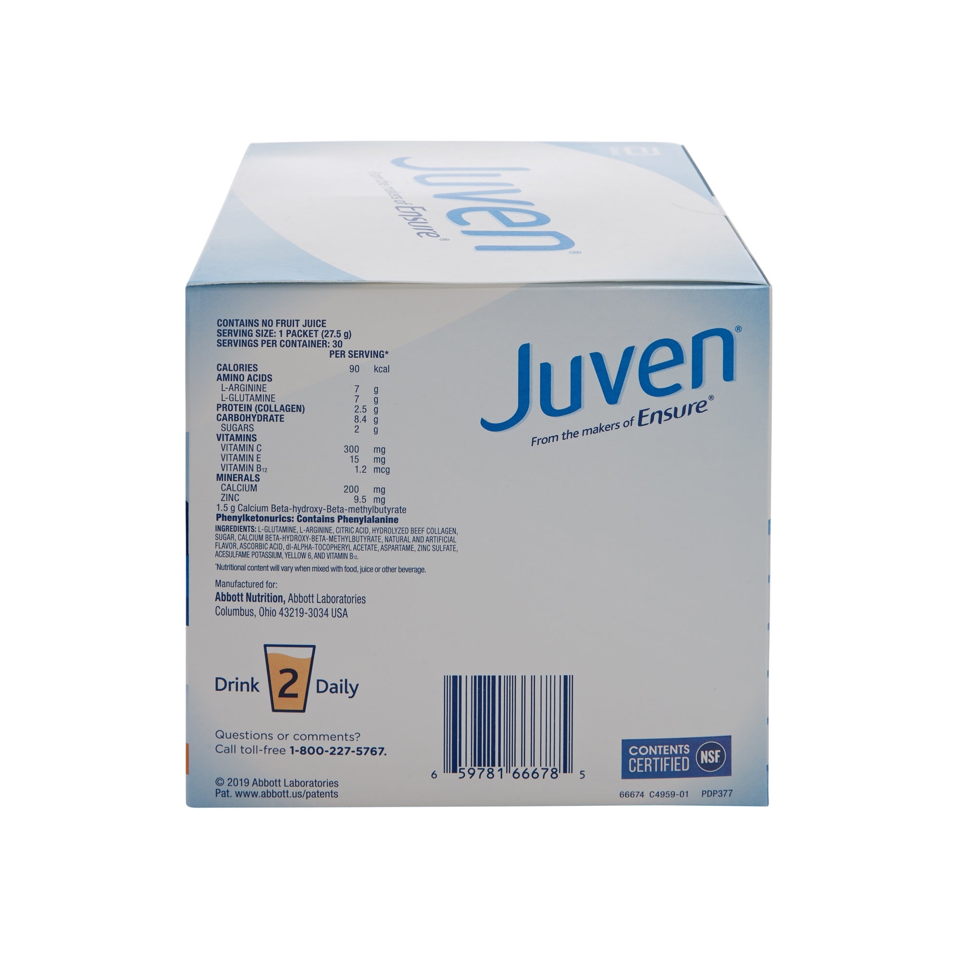 Juven Therapeutic Nutrition Powder, Orange Flavor , 27.5gm