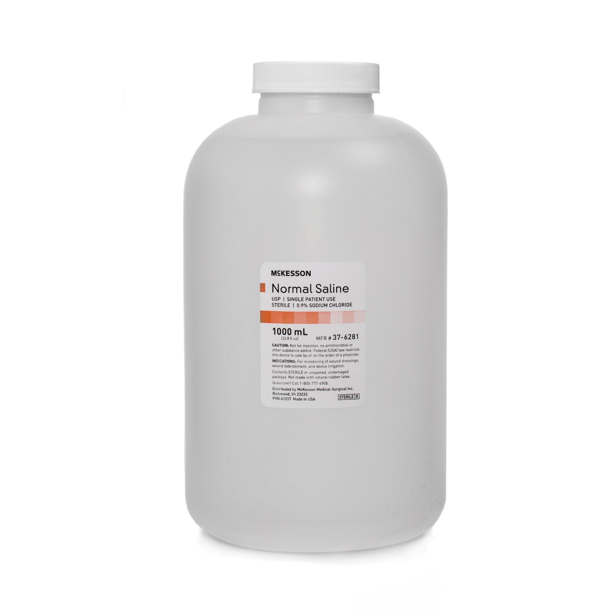 Normal Sterile Saline 0.9% For Irrigation with Screw Top Container