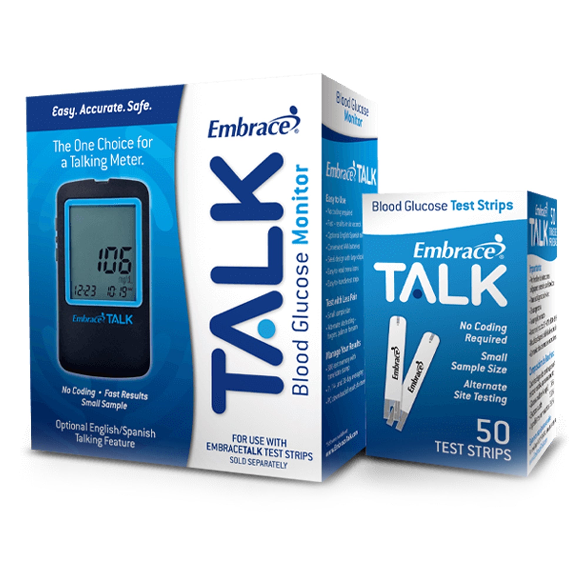 Embrace® Blood Glucose Test Strips