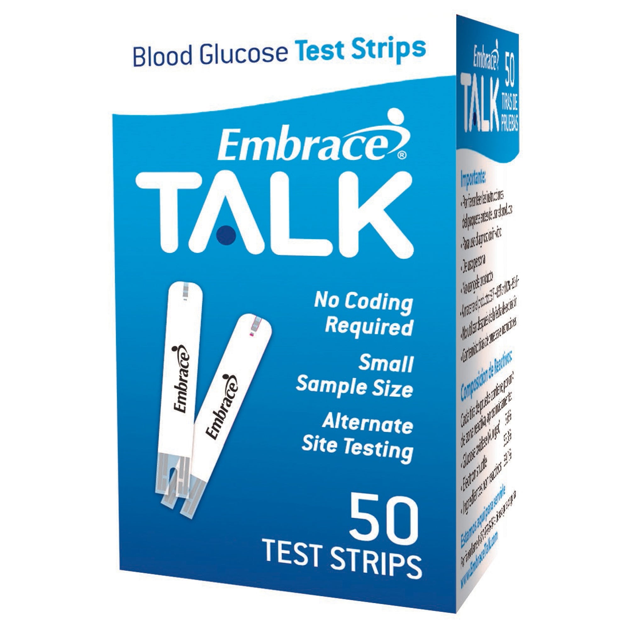 Embrace® Blood Glucose Test Strips