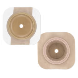 Hollister Pre Cut New Image™ CeraPlus™ Skin Barrier, Soft Convex, with Tape