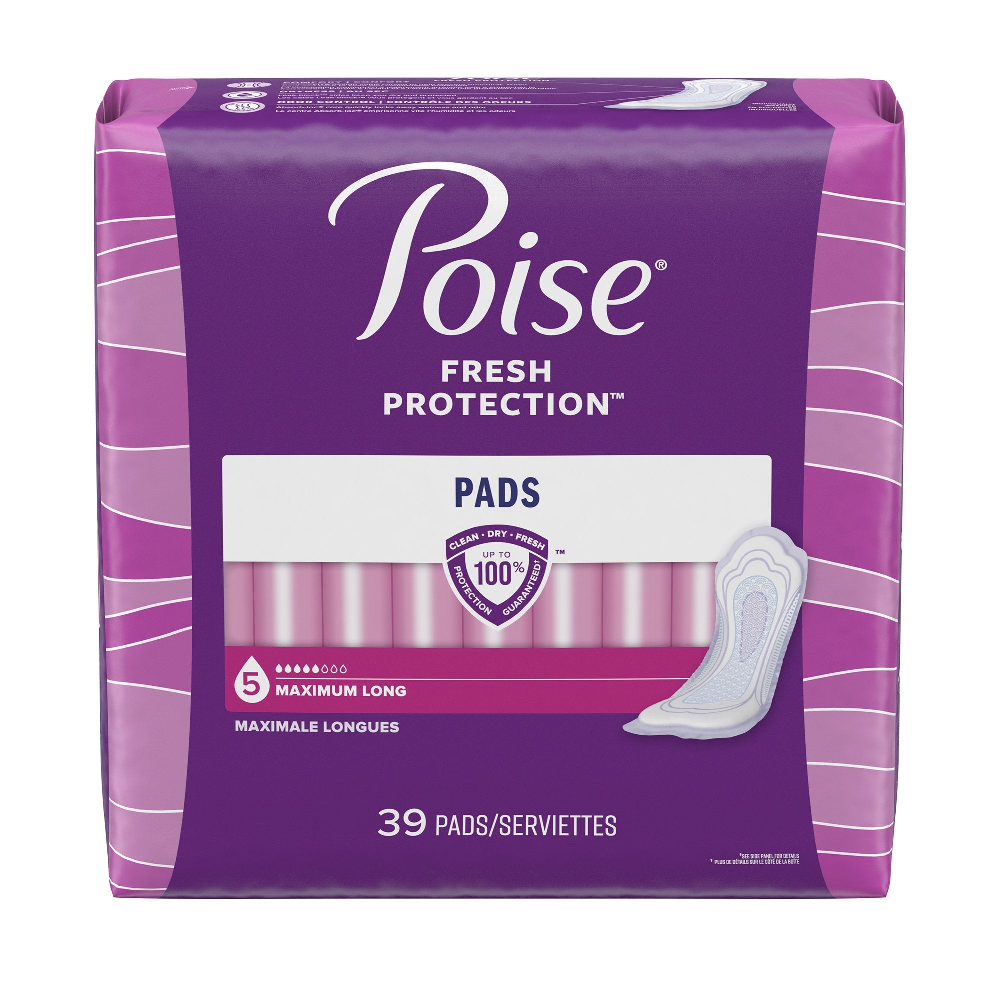 Poise® Pads Maximum Absorbency