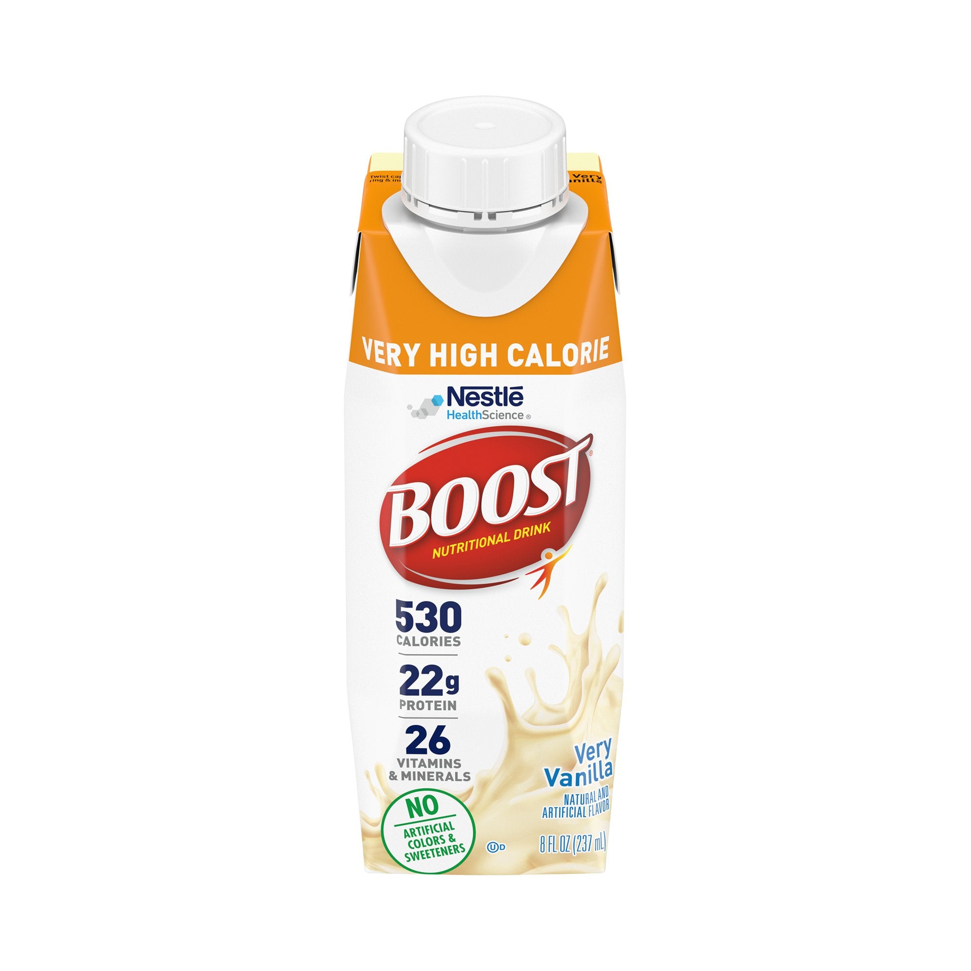 BOOST Very High Calorie 8 oz. Reclosable Carton