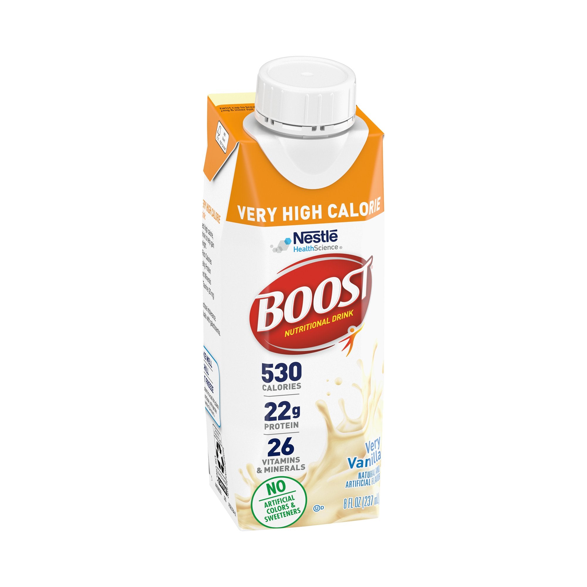 BOOST Very High Calorie 8 oz. Reclosable Carton