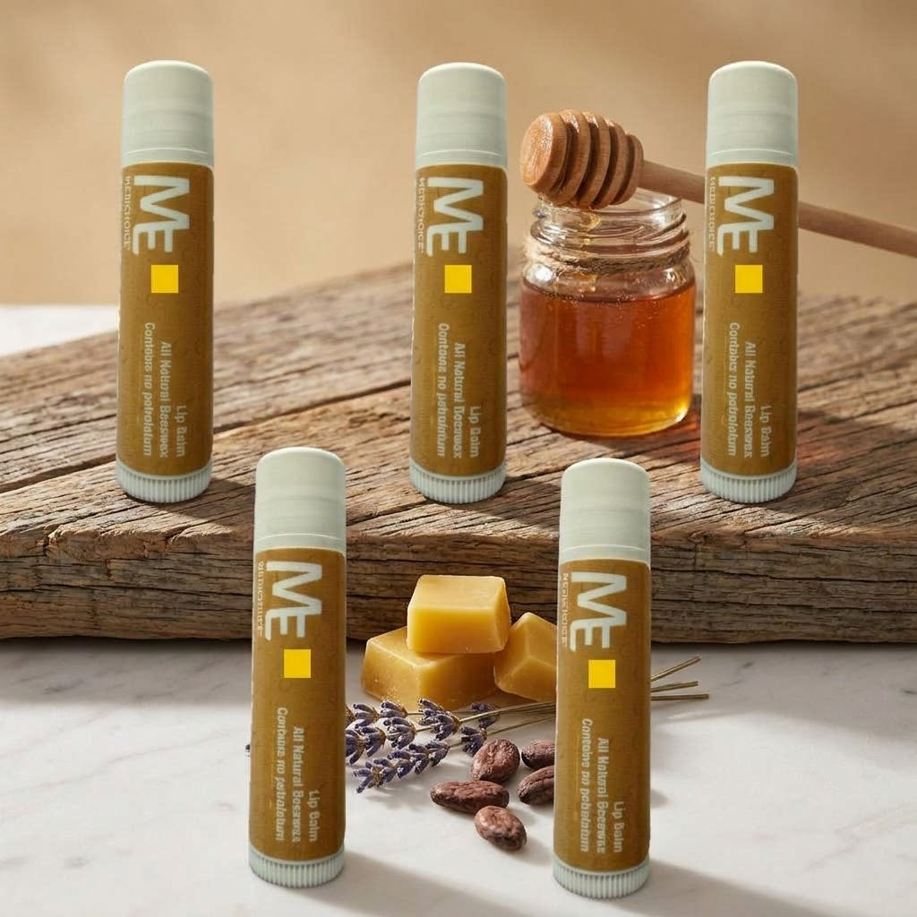 ME MediChoice® Lip Balm All Natural Petrolatum-Free