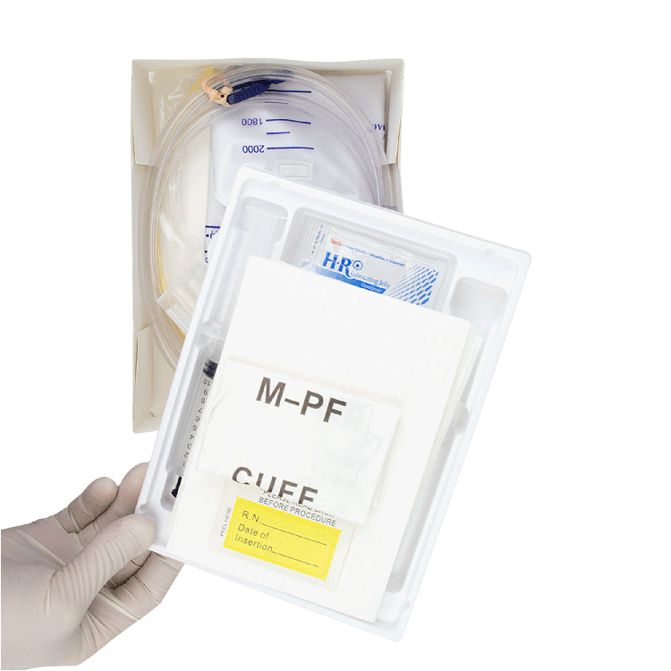 Indwelling Closed System Catheter Tray Dynarex® Foley 16 Fr. 5 cc Balloon