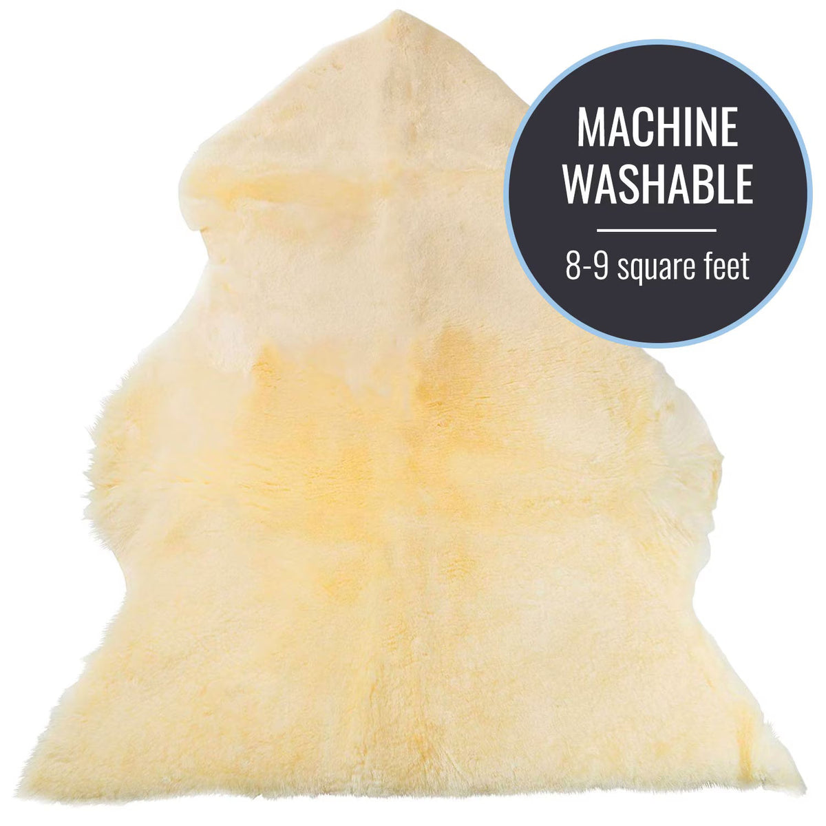 Natural Sheepskin Wool Comfort Mattress Topper