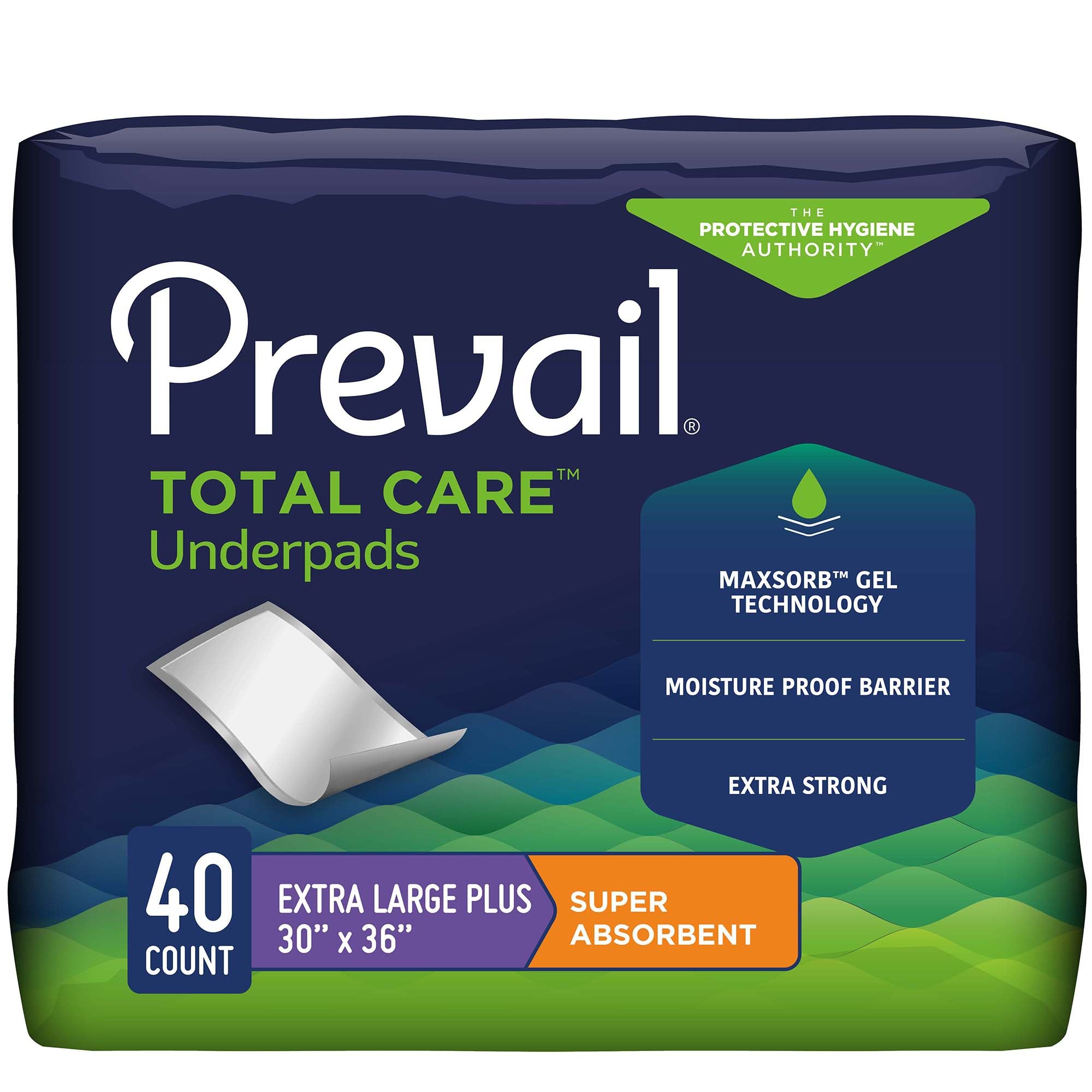 Prevail® Super Absorbent Underpads