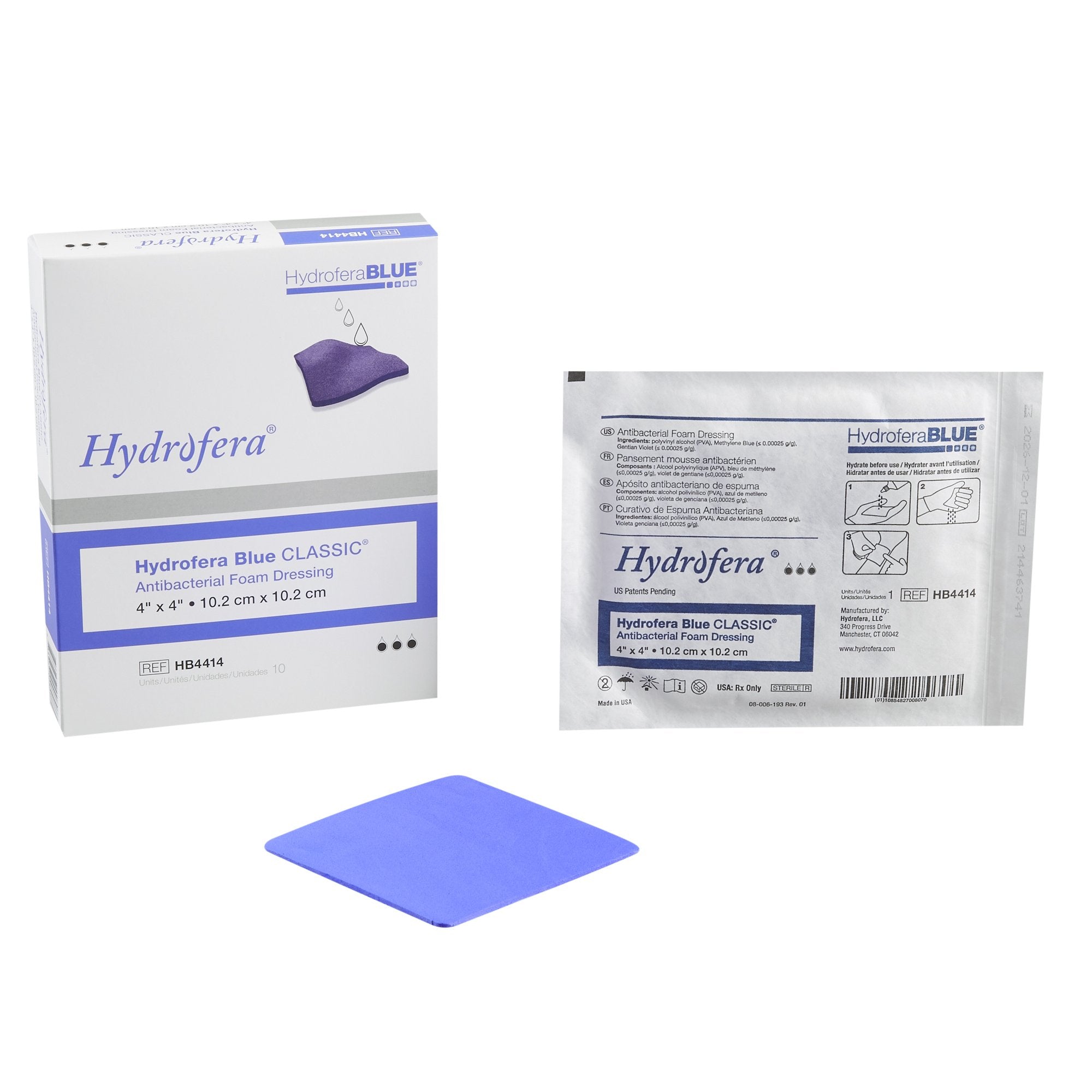 Hydrofera Blue® Classic Bacteriostatic Dressing