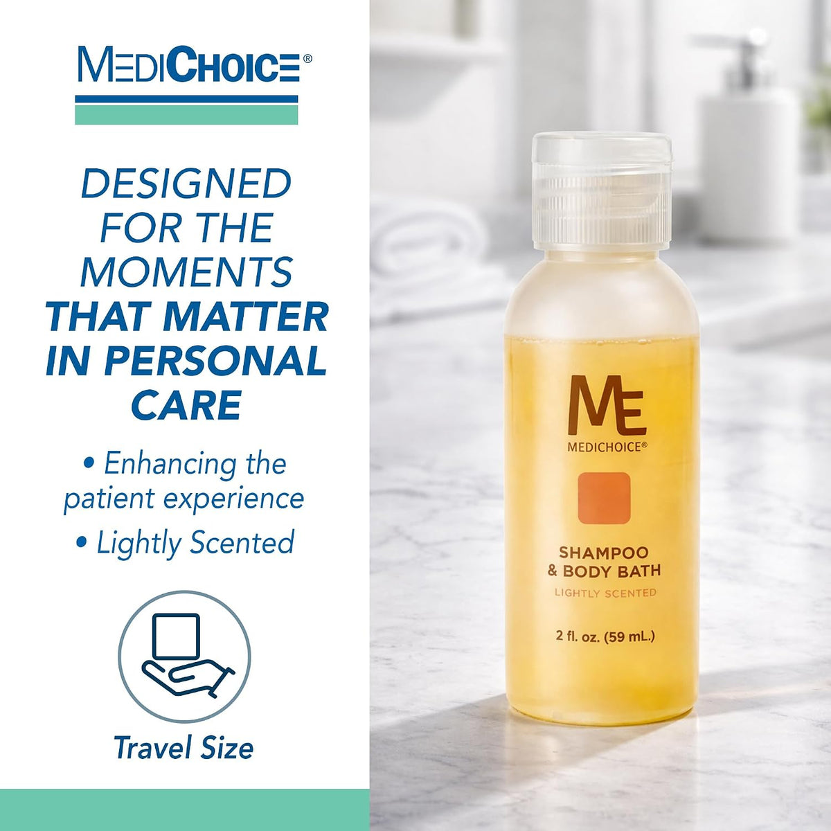 MediChoice Shampoo and Body Bath(PC8020)