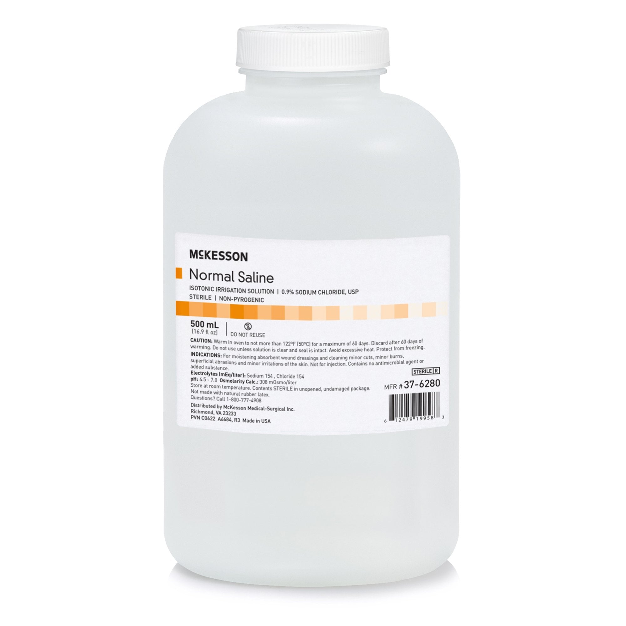 Normal Sterile Saline 0.9% For Irrigation with Screw Top Container