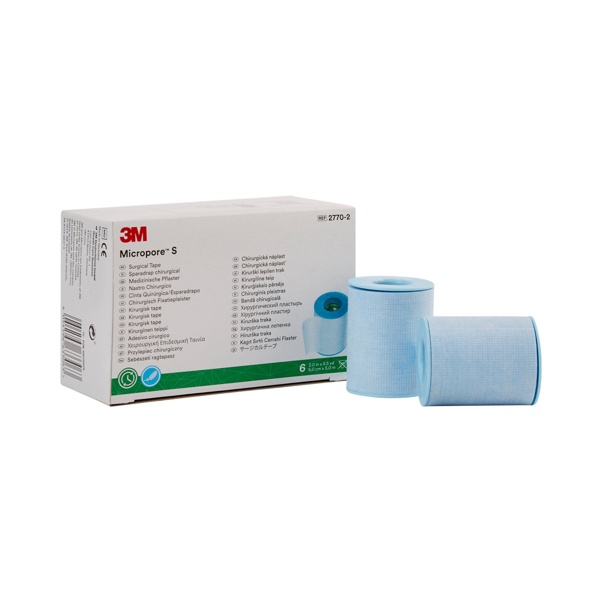 3M S-Blue Micropore Silicone Tape