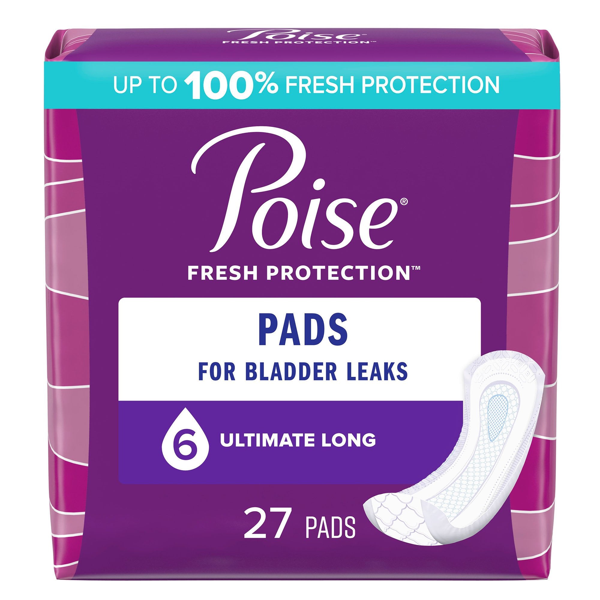 Poise® Pads Maximum Absorbency