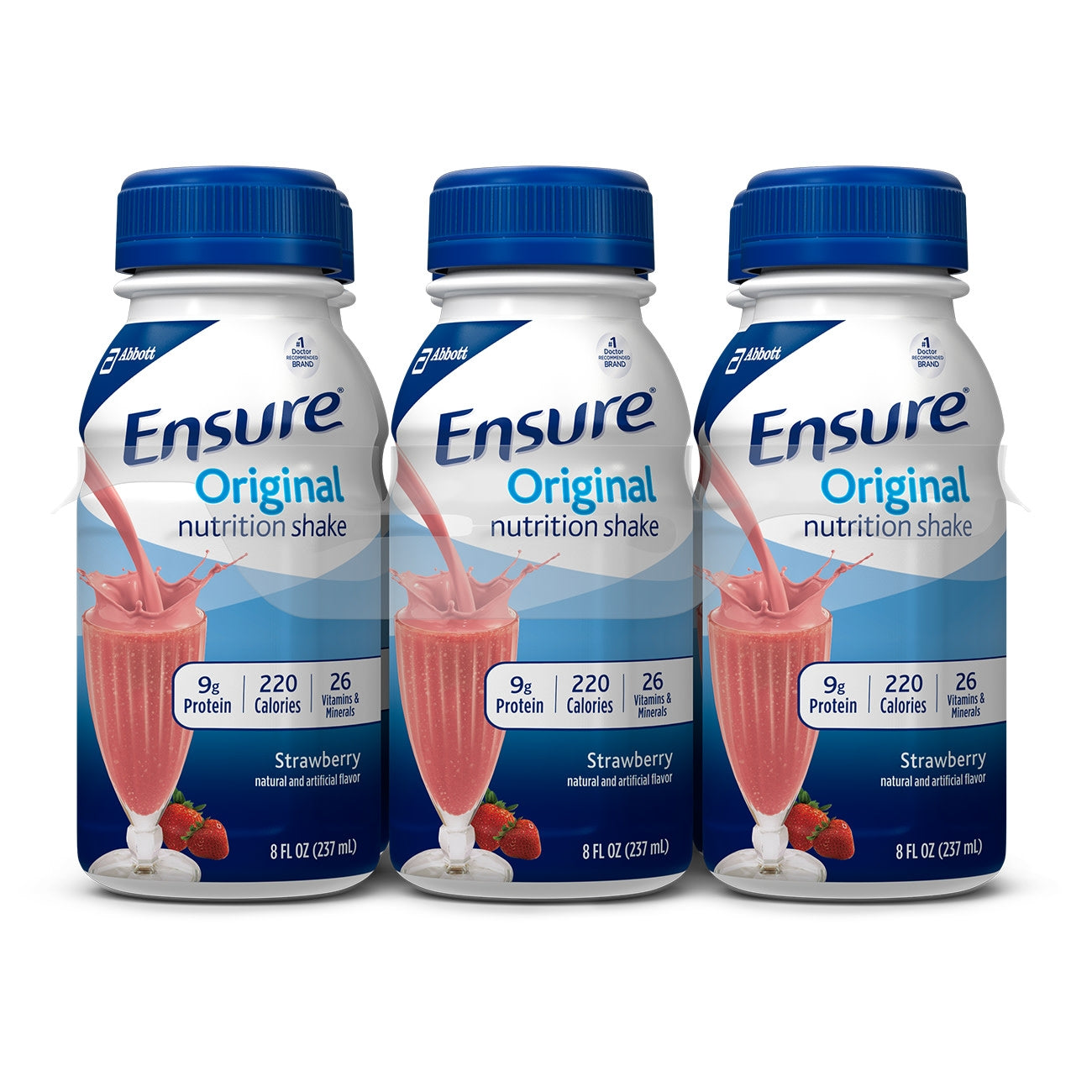 Supplement Ensure Strawberry 8Oz Bottle