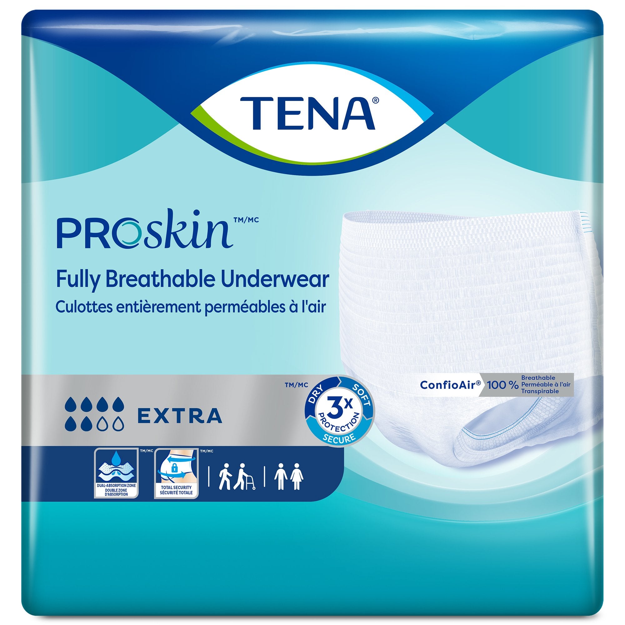 TENA® Protective Underwear, Extra Absorbency