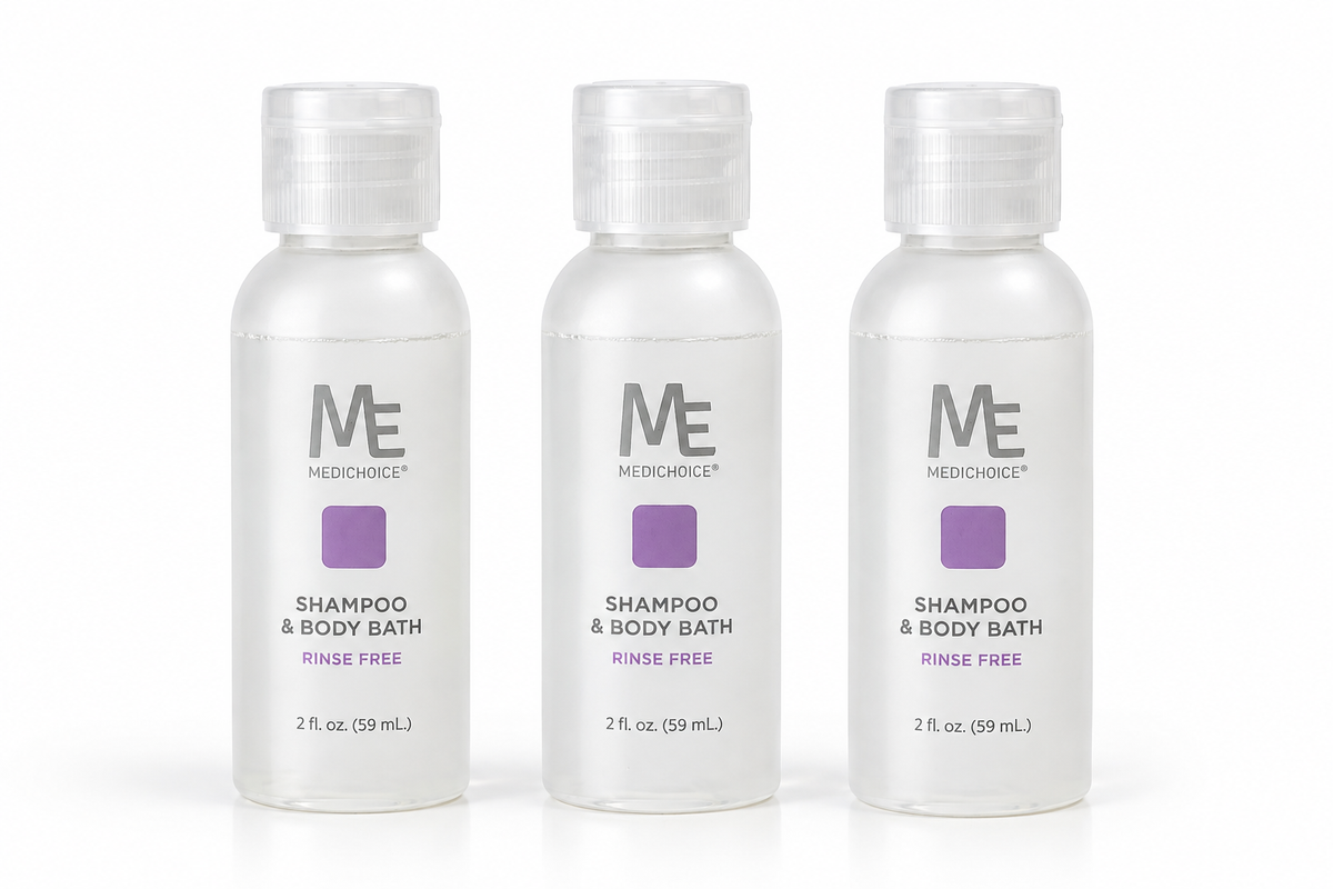 MediChoice No-Rinse Shampoo and Body Bath 2 oz (PC9020)