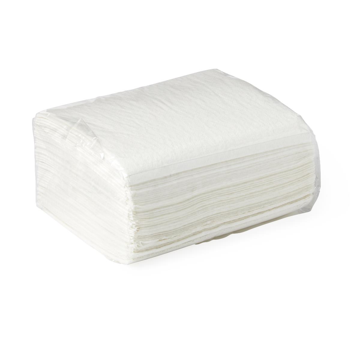 Medline Deluxe Dry Disposbale Washcloths, White (NON260506)