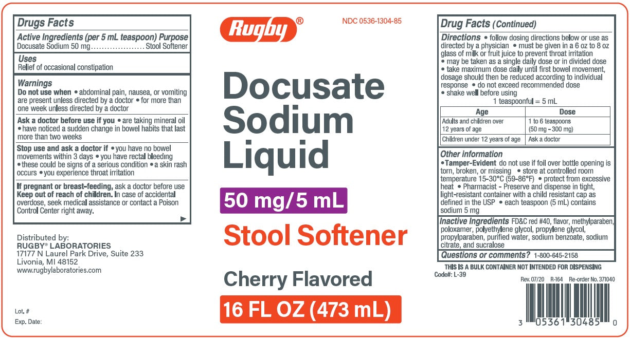 Docusate Sodium Liquid 50 mg / 5mL