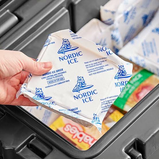 Refrigerant Gel Pack Nordic Ice® For Safe Transport of Food, Pharmaceuticals and Medical Products
