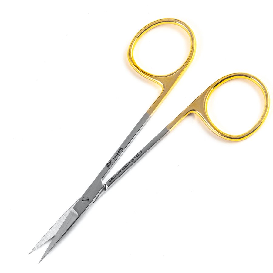 Sklar Edge Tungsten Carbide Iris Scissors 4 1-2" - 16-2405
