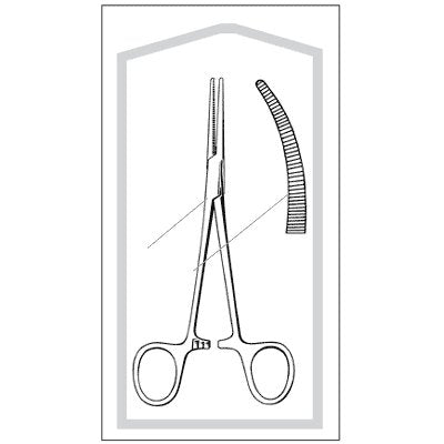Econo Sterile Crile Forceps 5 1-2" - 96-2553
