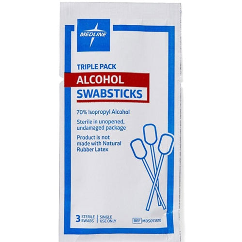 Swabstick Alcohol 3-Pk