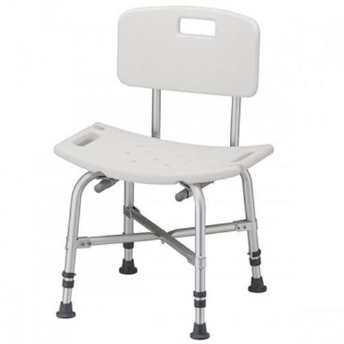 Bariatric Shower Chair with Contoured Seat and Backrest