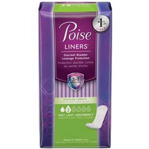 Poise® Pantiliner Very Light Absorbency