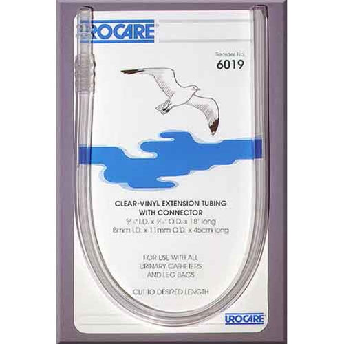 Urocare® Clear Vinyl & White Rubber Drainage & Extension Tubing