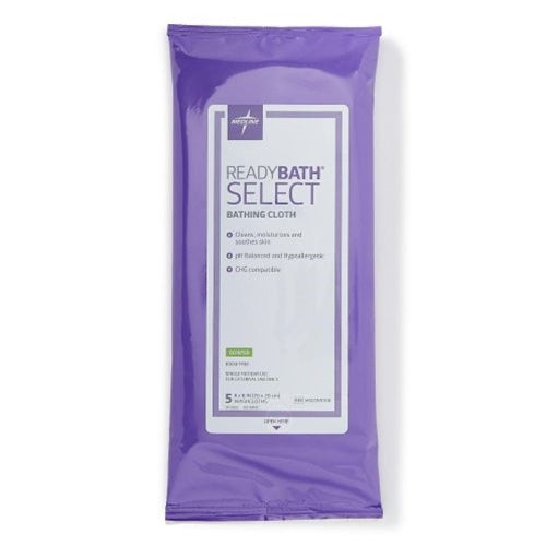 Medline ReadyBath Basic Wipes (MSC095109) Fragrance-Free