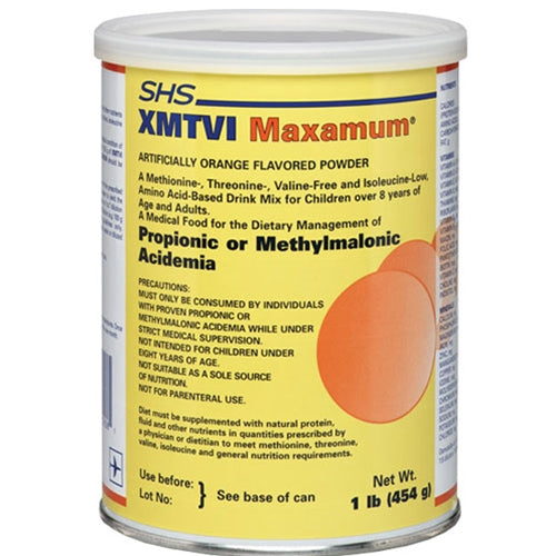 XMTVI Maxamum®  Metabolic Oral Supplement Orange Flavor 454g Can