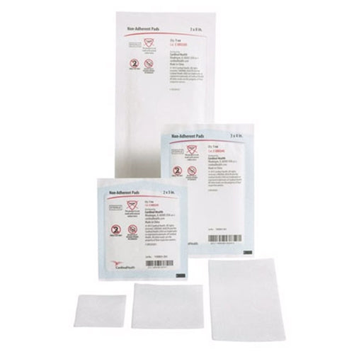 Cardinal Health™ Sterile Non-Adherent Pads 3" x 8", Sterile