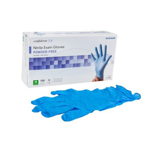 Confiderm® 3.8 Nitrile Exam Glove by Mckesson Medical