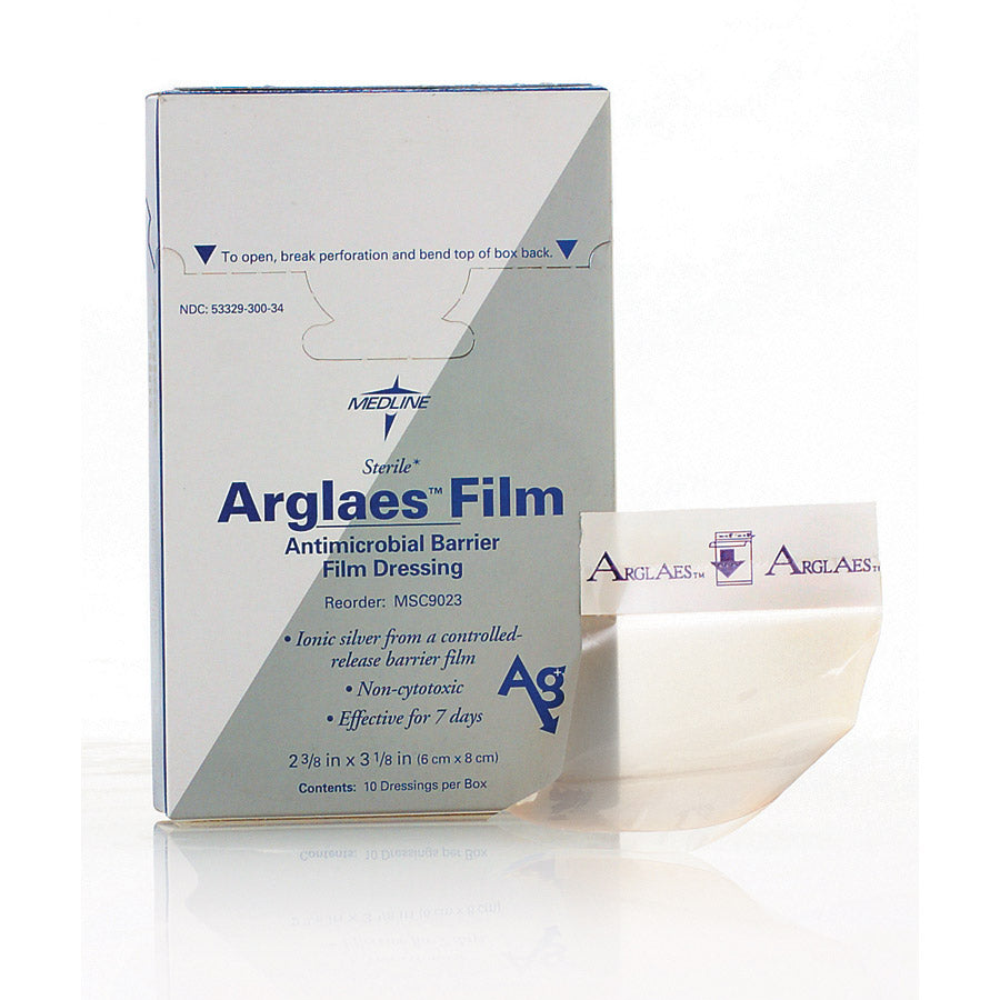 Dressing Film Arglaes Antimicrobial 4X4 3-4