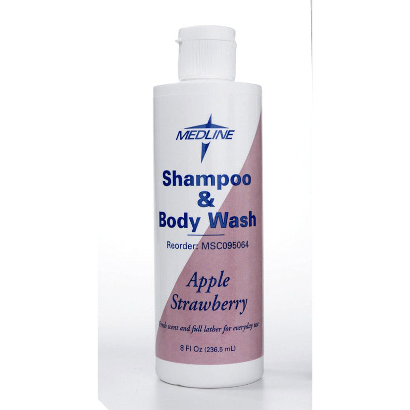 Shampoo-Body Wash Apple strawberry 8 Oz