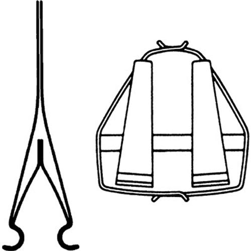 Double Vascular Clamp 25mm - 98-7545