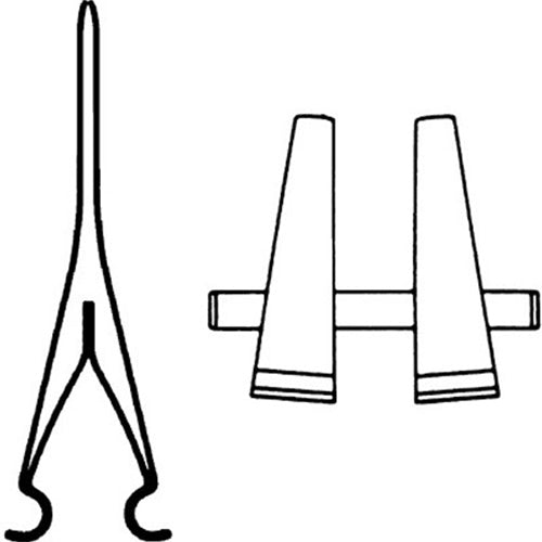Double Vascular Clamp 25mm - 98-7560