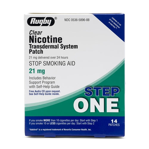 OTC Generics Patch Nicotine 21Mg Step 1 14/Bx - OTC512614 OTC Generics Patch Nicotine 21Mg Step 1 14/Bx - OTC512614