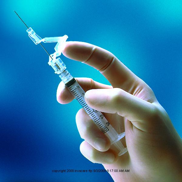 BD SafetyGlide™ Needle and Syringe