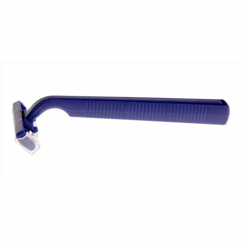 Medline Twin Blade Facial Razors, Blue (BRN1312)