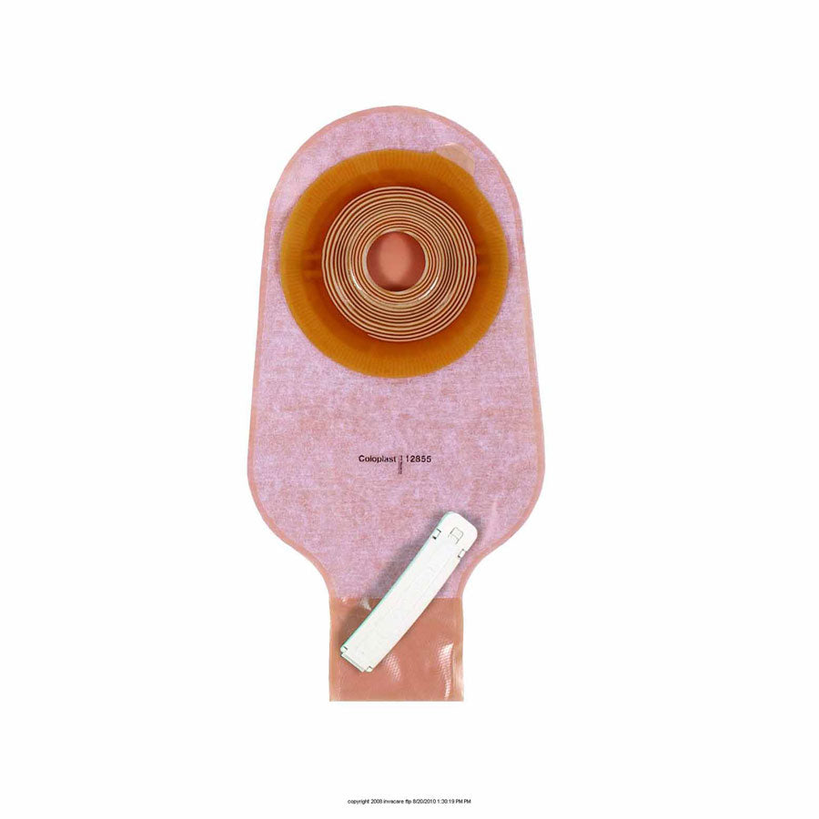 Assura® 1-Piece Convex Standard Drainable Pouch With Belt Tabs, Maxi