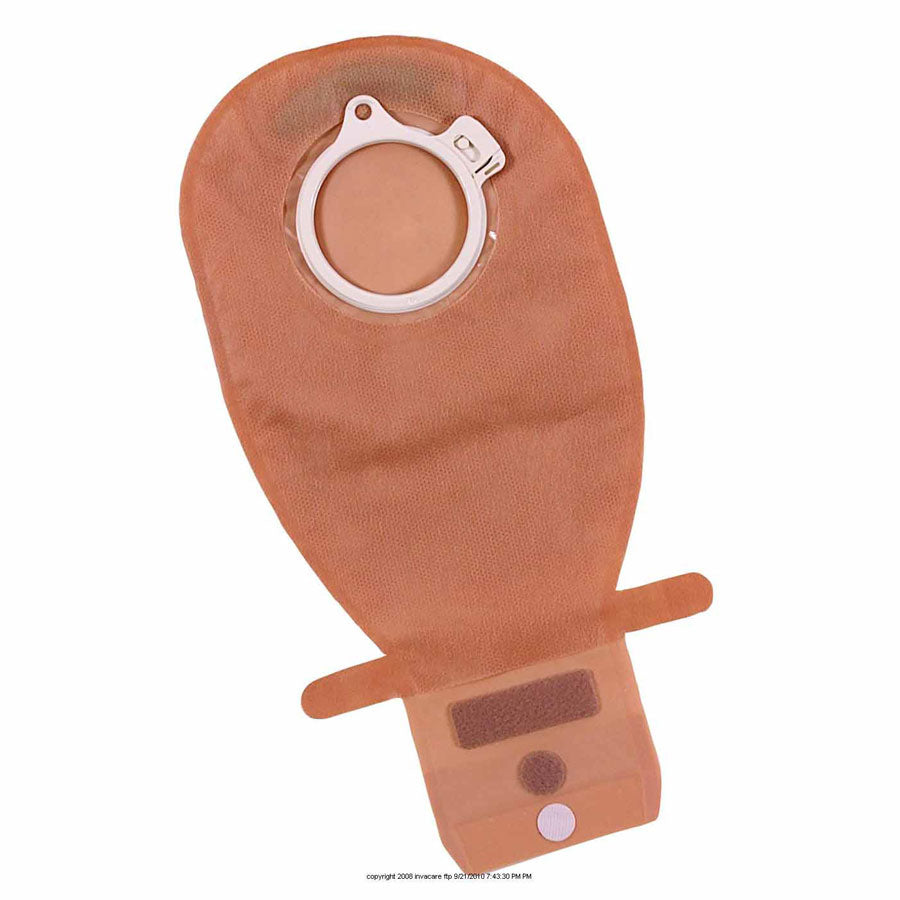 Assura® One-Piece Non-Convex, Standard Wear, EasiClose™ Wide Outlet Pouch, Maxi