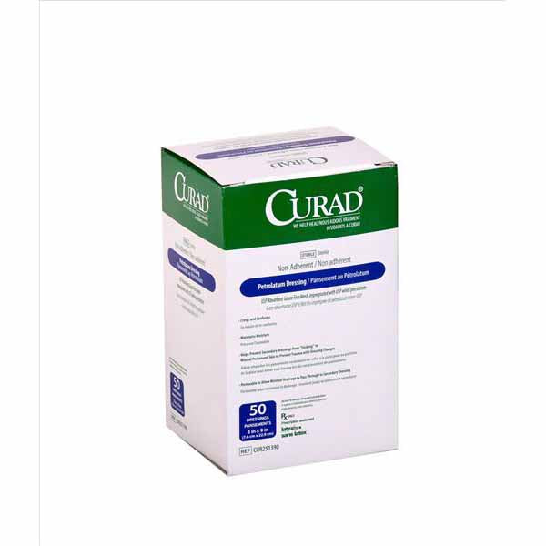 Medline Curad Sterile Petrolatum Gauze