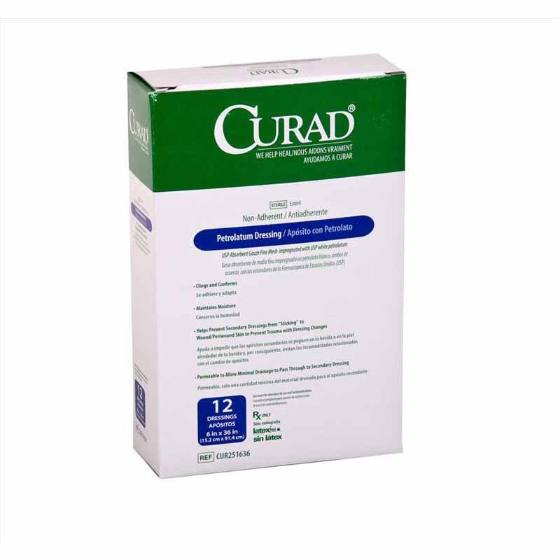 Medline Curad Sterile Petrolatum Gauze (CUR251636Z)