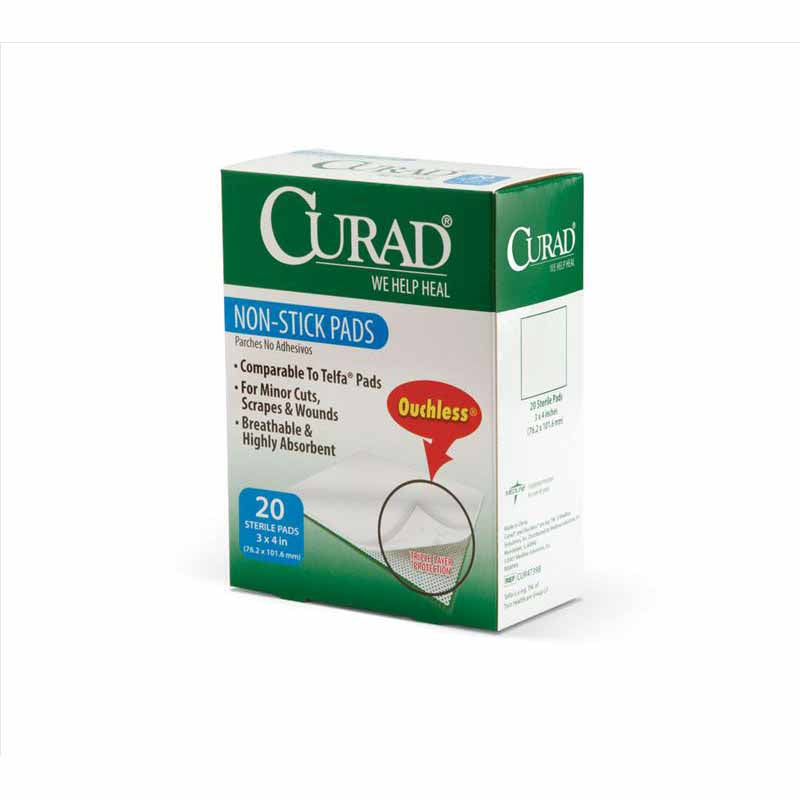 Medline CURAD Sterile Non-Stick Pads