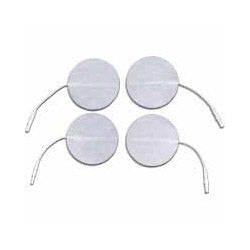 TENS Cloth Carbon Electrode, 2" x 2" Square. 4 PACK