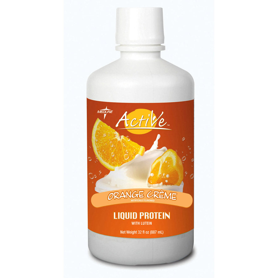 Supplement Protein Liquid Orange Cream Lutein